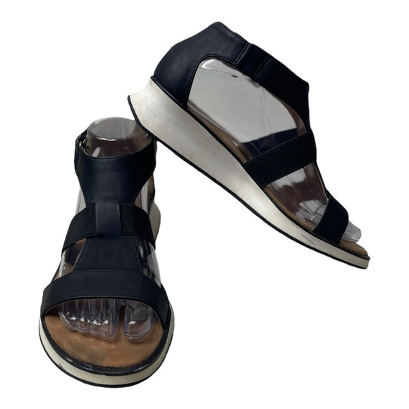 Adrienne Vittadini Women’s Mabelle Black Sport Sandals - Picture 3 of 9